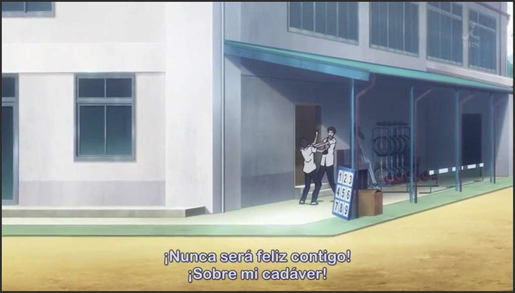 Anime Girl Nylons bei Dreier mit Sperma gefüllt